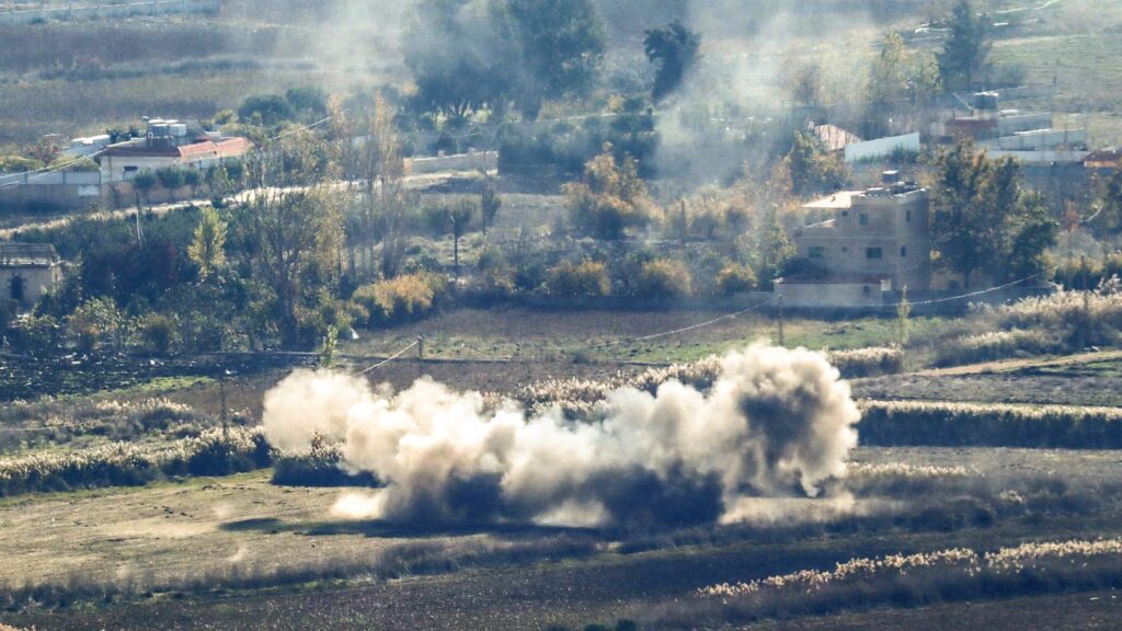 Las FDI lanzan nuevo ataque en el sur del Líbano en medio del acuerdo de alto el fuego