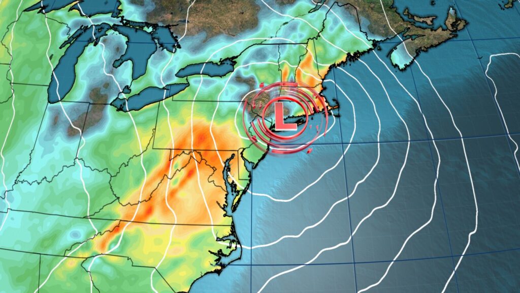 Se acerca una poderosa tormenta invernal para el Día de Acción de Gracias con el aire más frío en meses