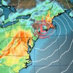 Se acerca una poderosa tormenta invernal para el Día de Acción de Gracias con el aire más frío en meses