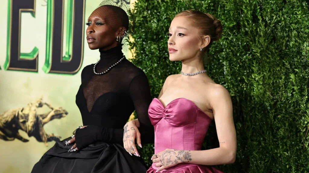 Desmienten rumor sobre la disparidad salarial entre Cynthia Erivo y Ariana Grande en «Wicked»