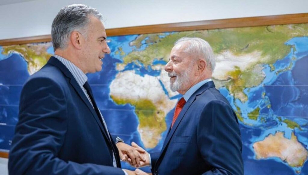 Lula se reúne con Yamandú Orsi, presidente electo de Uruguay; hablan sobre el desarrollo de la región