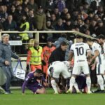 Suspenden partido de la Serie A después de que un jugador de la Fiorentina se desplomara en el campo