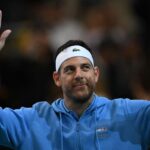 Juan Martín Del Potro se despide del tenis en un evento de exhibición con Novak Djokovic