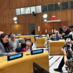 Mafalda, símbolo de conciencia social y deseo de transformar el mundo, presente en la ONU