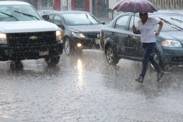 INDOMET: domingo con aguaceros de moderados a fuertes y tormentas eléctricas