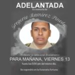 Familiares de Gregorio Ramírez Pineda informan cambio en el velatorio y sepelio