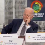 El sueño lo venció: Joe Biden se queda dormido durante reunión con presidentes de África  